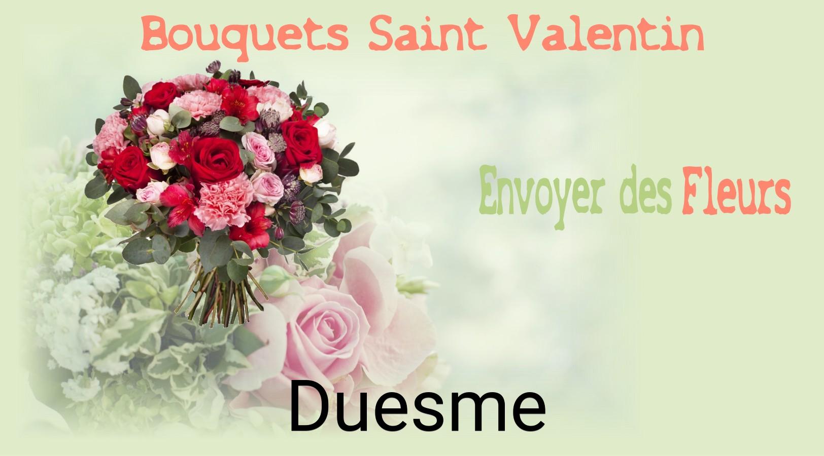Roses de Saint-Valentin livrées à Duesme